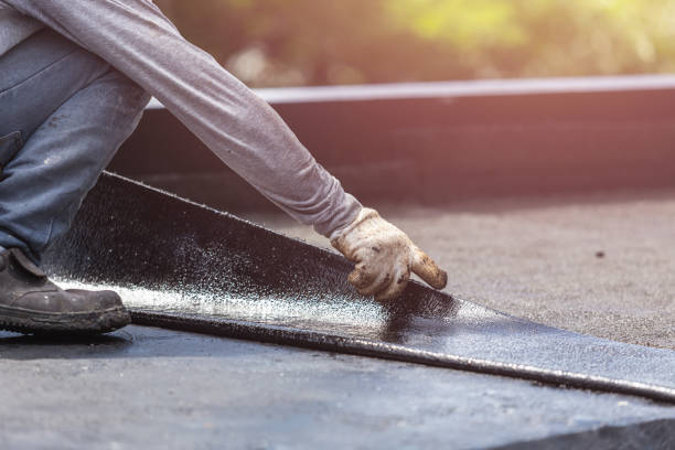 Professional Crawl Space Encapsulation technician working in Beloit, WI